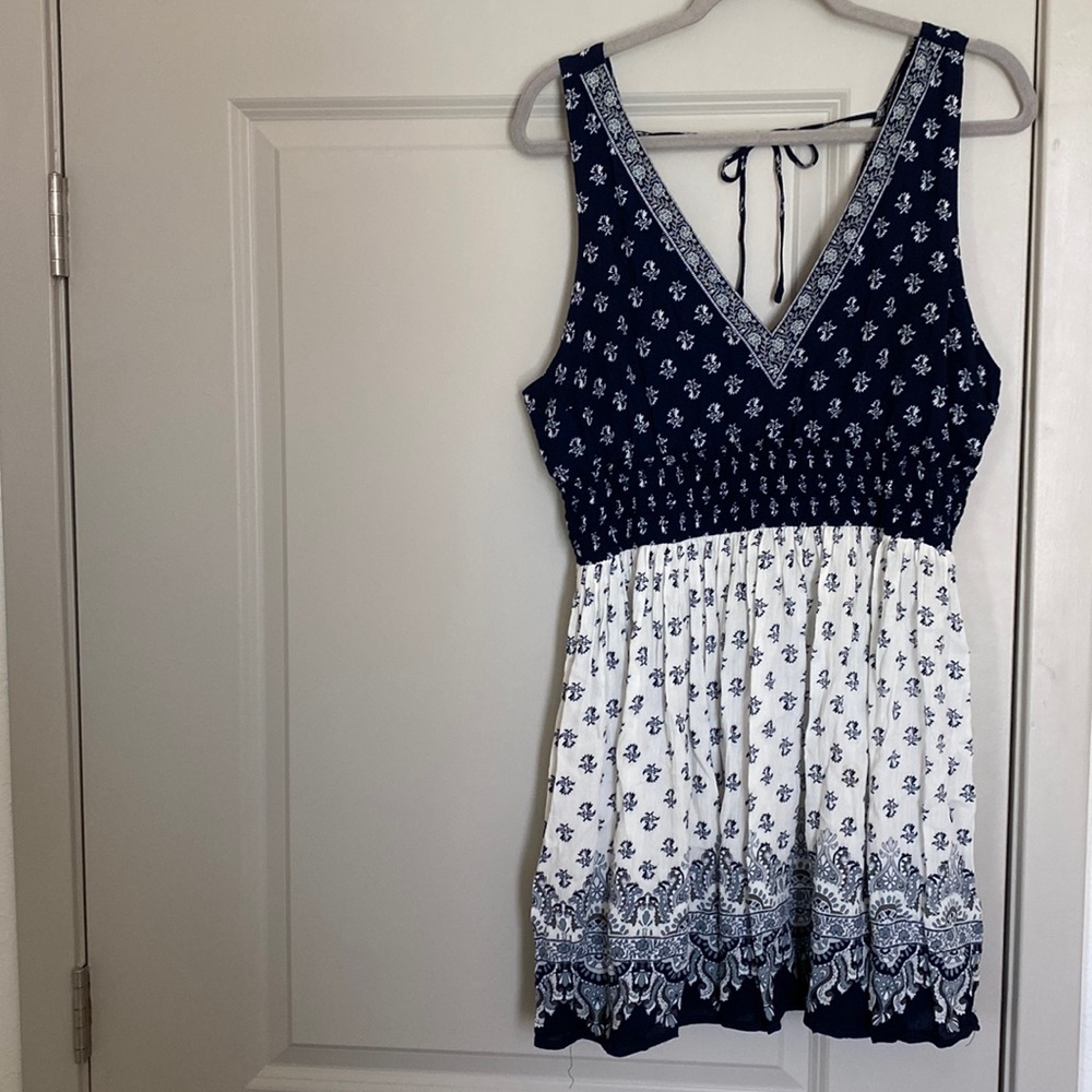 aeropostale deep vneck mini dress//tunic